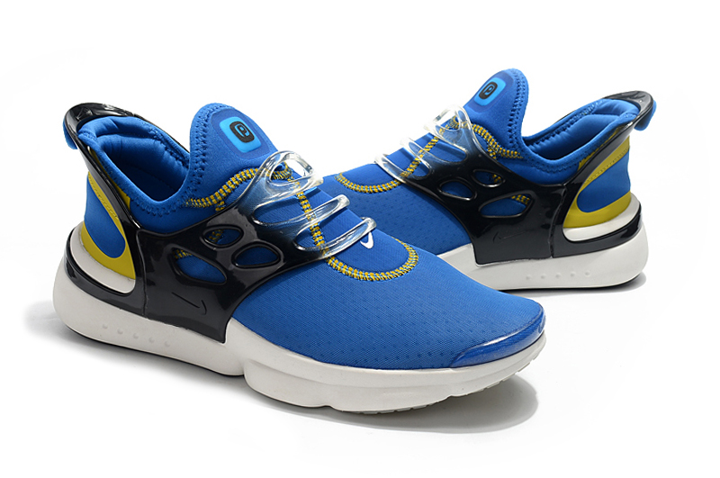 Men Nike Air Presto VI Blue Black Yellow Running Shoes